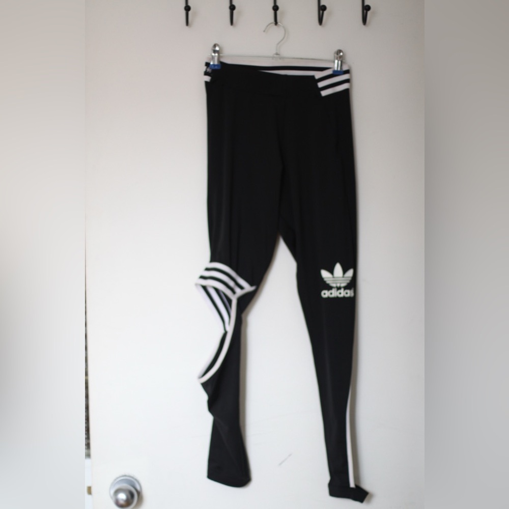Adidas Rita Ora Black and White Leggings
